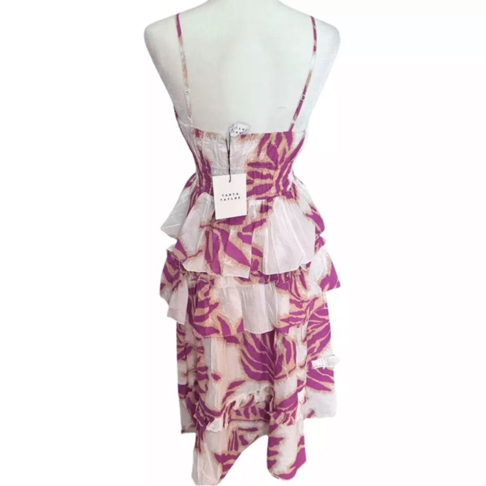 Tanya‎ Taylor Polina Top and Hazelle Skirt Matching Set Tropical Print X-Small - Picture 8 of 10